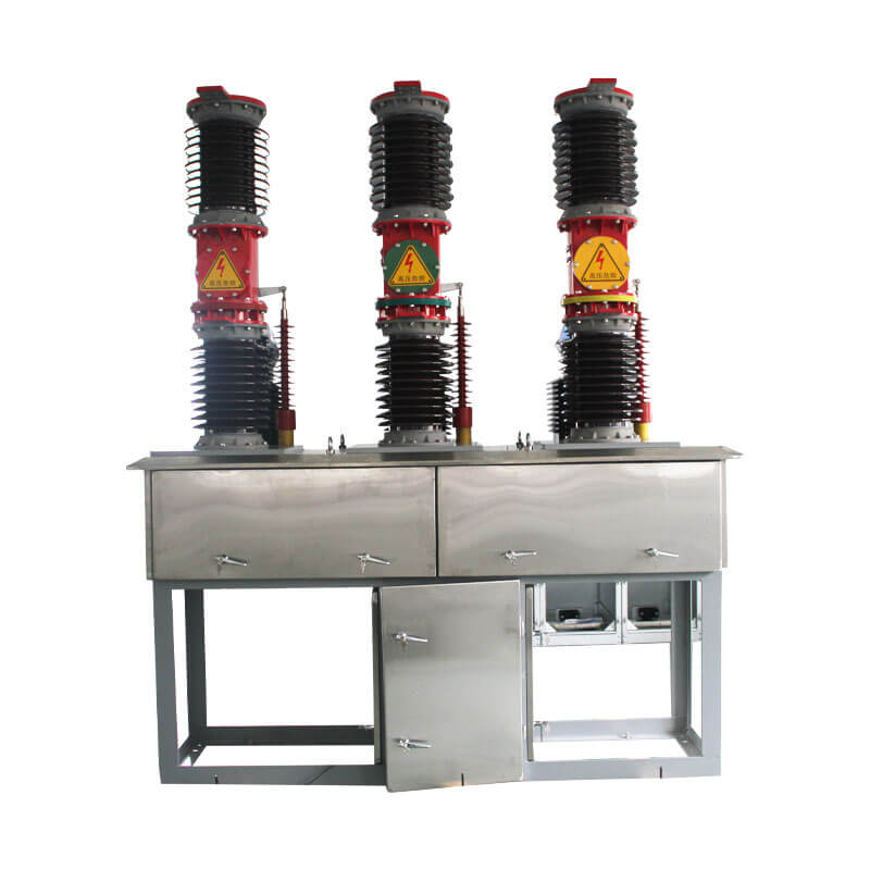 Zw7-40.5 center mounted outdoor high voltage vacuum circuit breaker